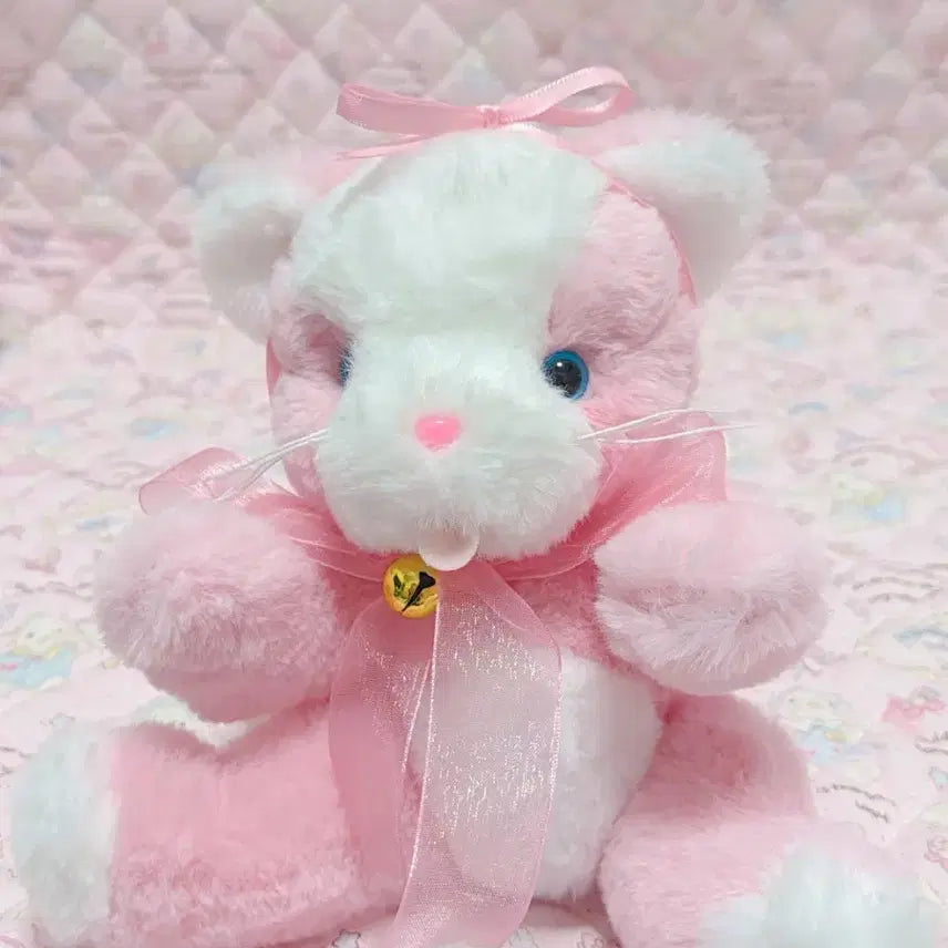 [BUNJANG] Fairy-kei Style Handmade Cat Plush / 작가 핸드메이드 인형 페어리계 고양이인헝