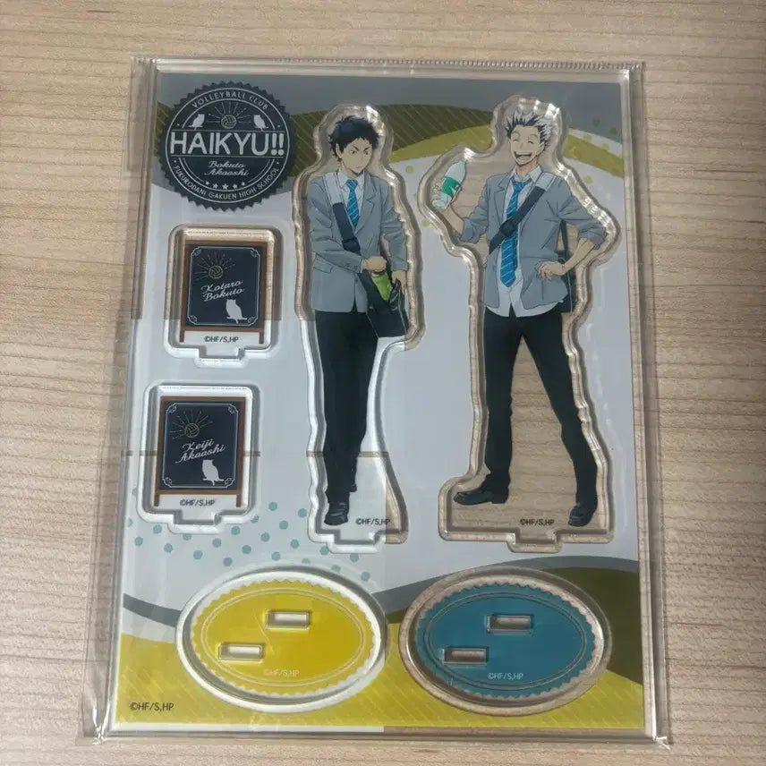 [BUNJANG] Haikyuu!! Bokuto Koutarou &amp; Akaashi Keiji Acrylic Stand (Opened) / 하이큐 보쿠토 아카아시 아크릴 스탠드