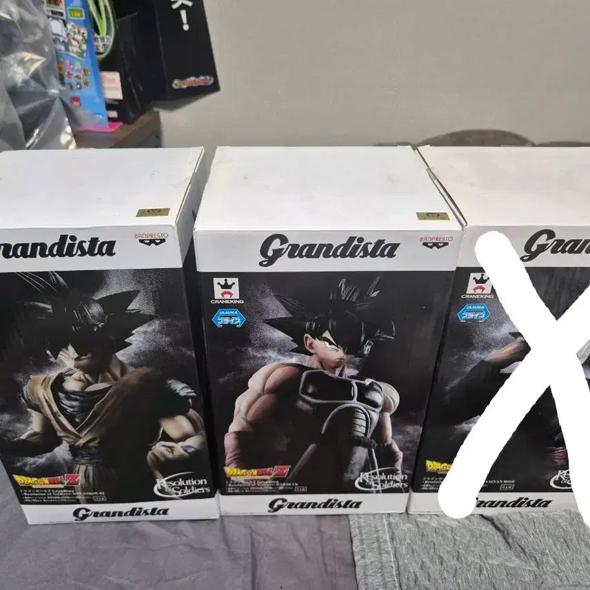 [BUNJANG] Dragon Ball Grandista Normal Son Goku &amp; Normal Bardock Figure Bundle Set (Sealed) / (미개봉) 드래곤볼 그란디스타 노멀 손오공, 노멀 버독 일괄