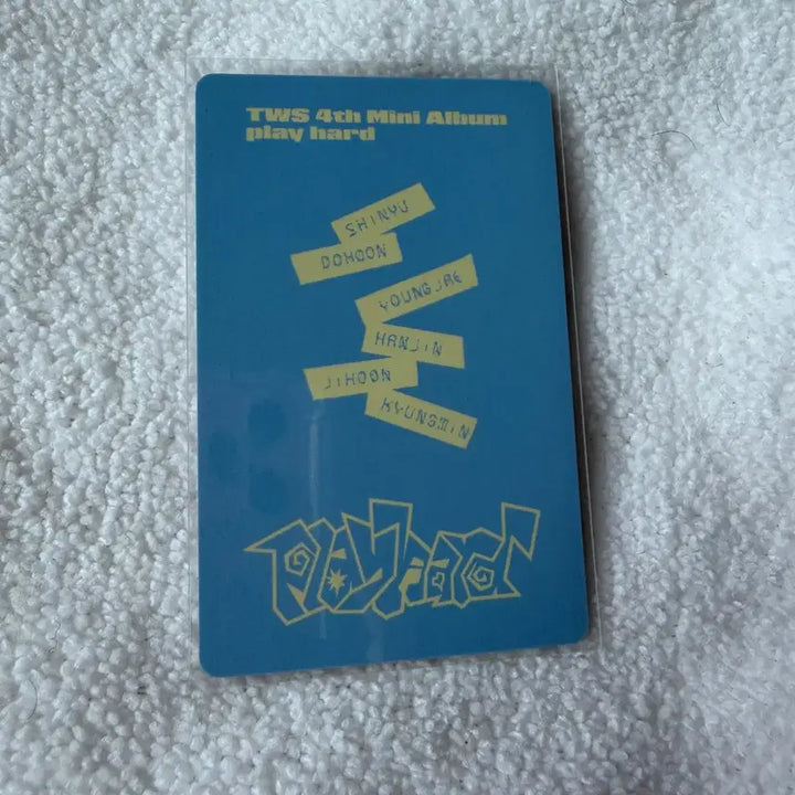 [BUNJANG] TWS Youngjae Play Hard IsWeep POB Photocard / 투어스 play hard 이즈위 미공포 양도 빵포카 영재