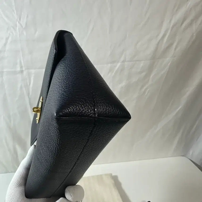 [BUNJANG] Mulberry Darzi Pouch Navy (S) / 멀버리 달리 파우치 네이비 (S)