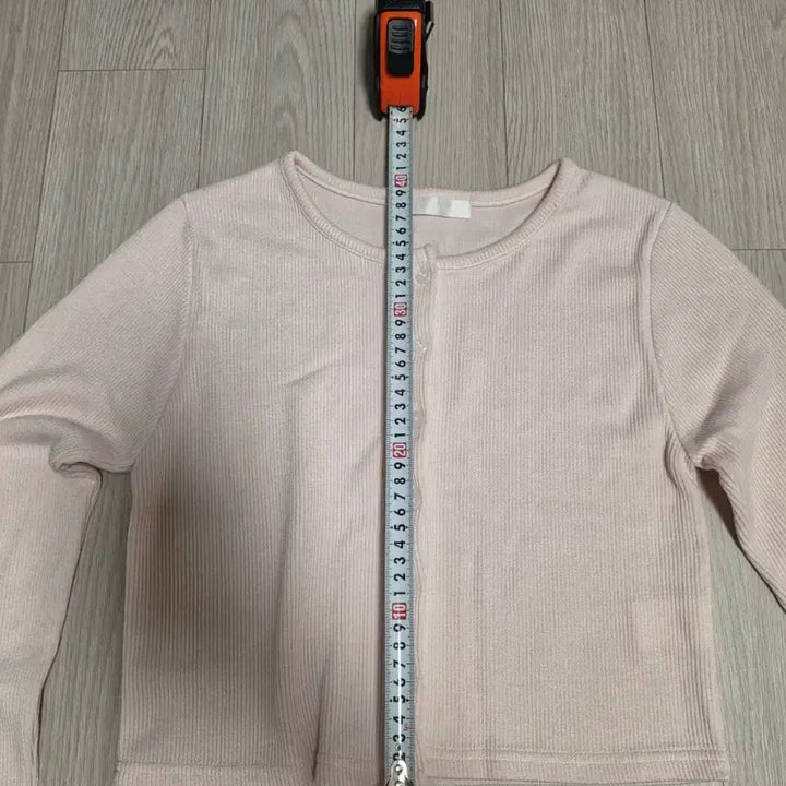 [SOLD OUT] 핑크 골지 크롭 가디건