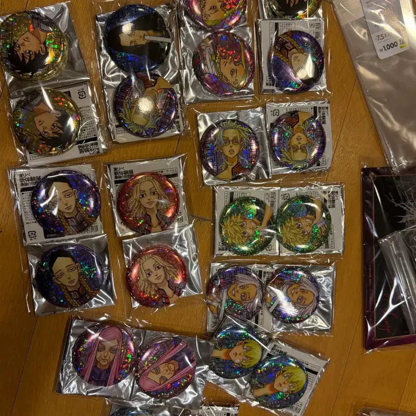 [BUNJANG] Tokyo Revengers Original Art Exhibition Can Badge Bundle Set / 도리벤 도쿄리벤져스 원화전 캔뱃지 일괄
