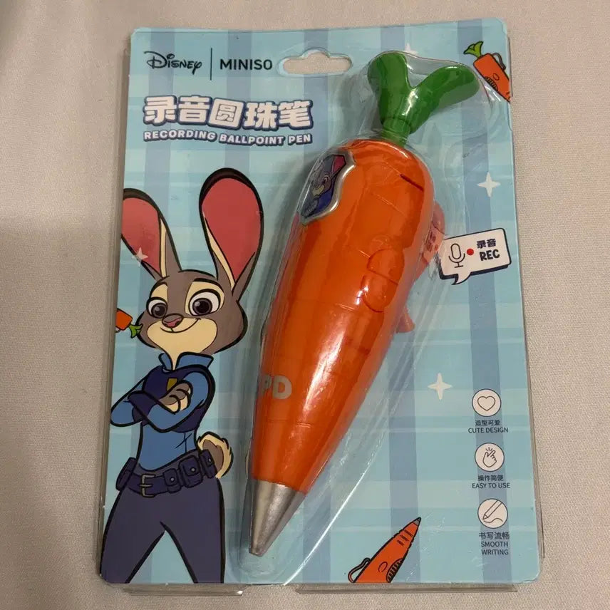 [BUNJANG] Zootopia Judy Carrot Ballpoint Pen (Sealed) / 주토피아 미니소 주디 당근볼펜 미개봉