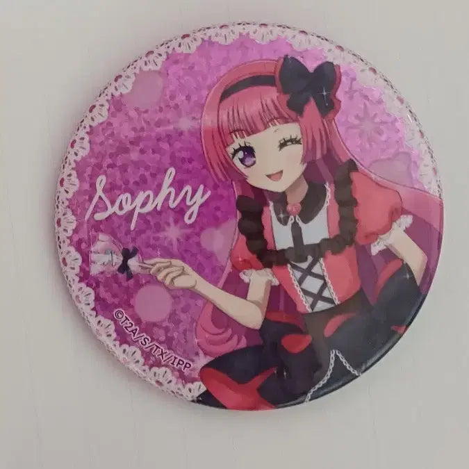 [BUNJANG] Pripara Sophie Kirakira Trading Can Badge / 프리파라 소피 키라키라 트레이딩 캔뱃지