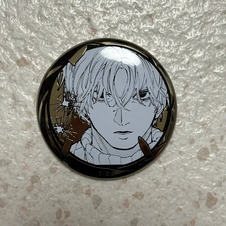 [BUNJANG] Sakamoto Days Jump Shop Golden Can Badge Uzuki / 사카모토데이즈 점프샵 골든 캔뱃지 우즈키