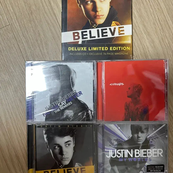 [BUNJANG] Justin Bieber CD Bundle Set / 저스틴비버 cd 판매합니다.