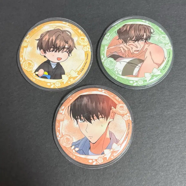 [BUNJANG] Special Benefit for Newlyweds Tin Badge Bundle Set by Toonique / 신혼부부 특별전형 캔뱃지 일괄 투니크