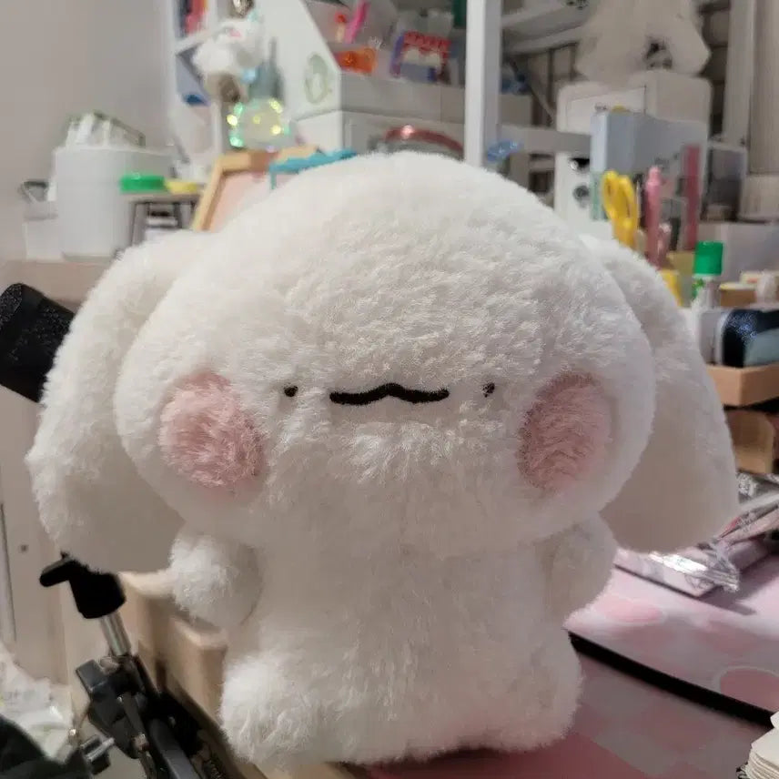 [BUNJANG] White Rabbit Plush Toy / 흰색 토끼 캐릭터 인형 봉제인형 팝니다