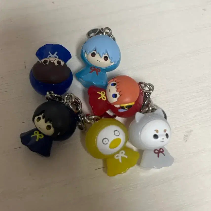 [BUNJANG] Gintama 6-Piece Charm Full Set / 은혼 메지루시 6종 풀셋