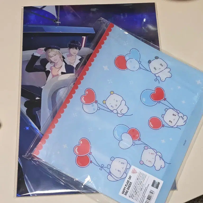[BUNJANG] PLAVE W4L Poster Bundle Set (Sealed) / 미개봉) 플레이브 W4L 포스터 므메미무 바인더 일괄