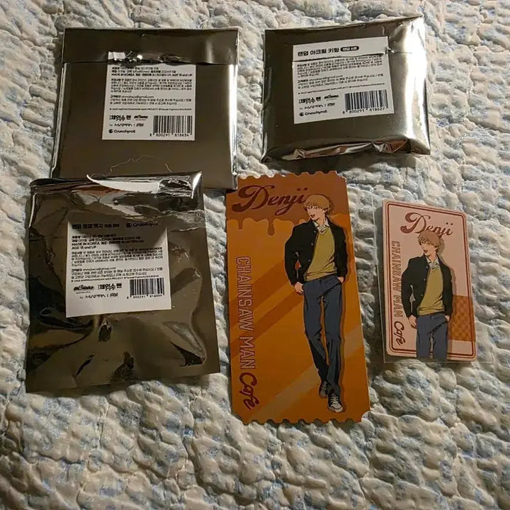 [BUNJANG] Chainsaw Man Denji Collaboration Goods Bundle Set / 체인소맨 카페 콜라보 덴지 굿즈 일괄 판매