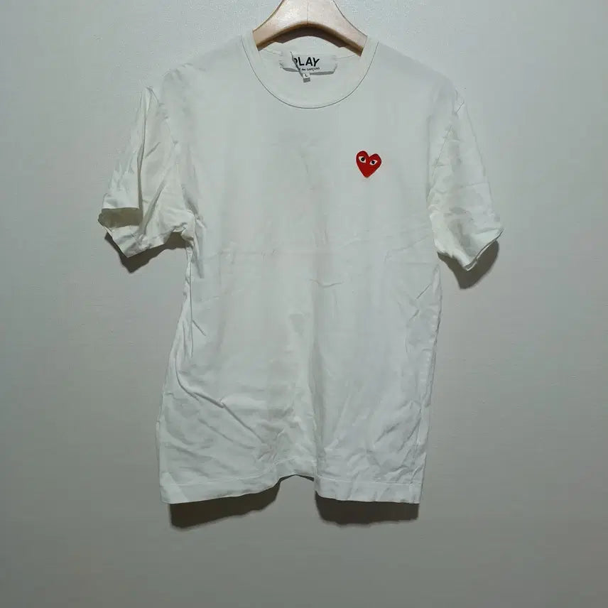 [BUNJANG] Comme des Garçons Short Sleeve T-Shirt L / 꼼데가르송 반팔 티셔츠 L (26A577)
