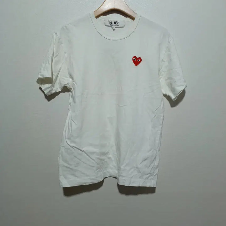 [BUNJANG] Comme des Garçons Short Sleeve T-Shirt L / 꼼데가르송 반팔 티셔츠 L (26A577)