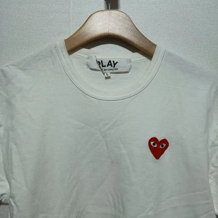 [BUNJANG] Comme des Garçons Short Sleeve T-Shirt L / 꼼데가르송 반팔 티셔츠 L (26A577)