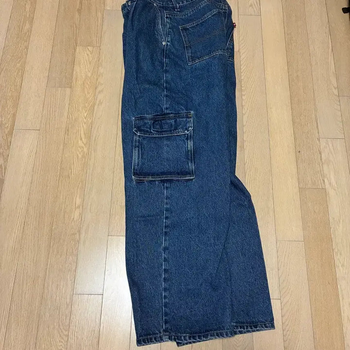 [BUNJANG] Fieldworker Denim Cargo Pants / 필드워커 데님 카고팬츠