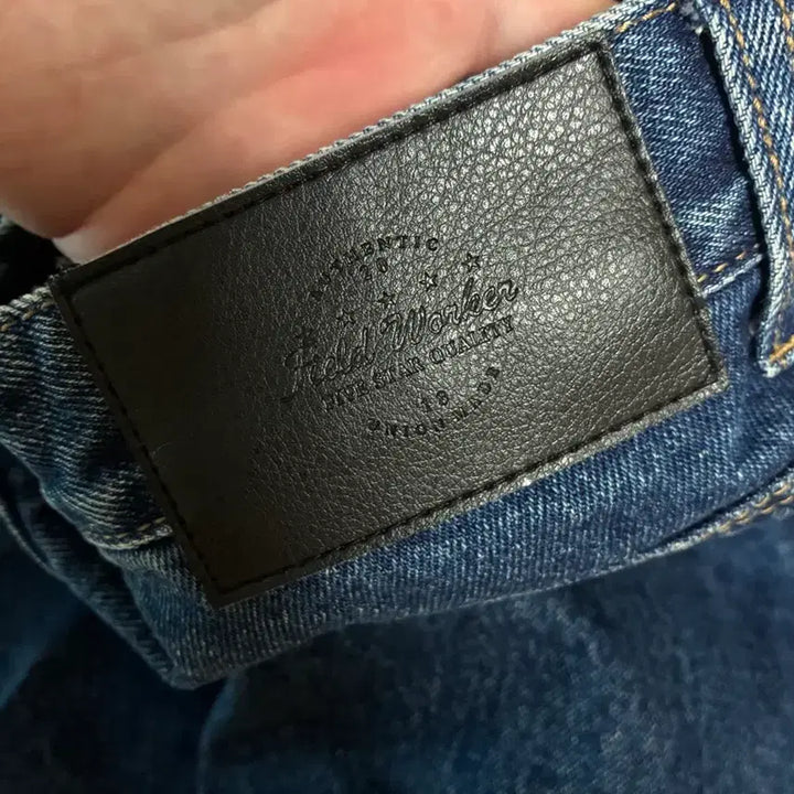 [BUNJANG] Fieldworker Denim Cargo Pants / 필드워커 데님 카고팬츠