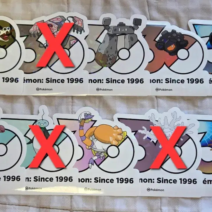 [BUNJANG] Pokemon 30th Anniversary Logo Sticker (Various Characters) / 포켓몬 30주년 로고스티커 사다이사 악식킹 데스판 러브로스 탄동