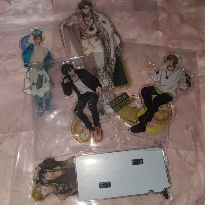 [BUNJANG] Paradox Live Murai Kan Yasha Shura Acrylic Stand Bundle Set / 파라독스라이 파라라이 무뢰관 야차 수라 굿즈 일괄