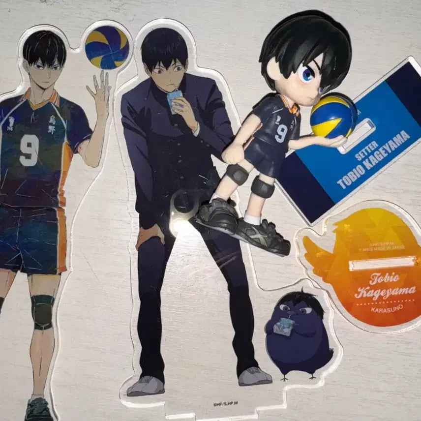 [BUNJANG] Haikyu!! Kageyama Acrylic Figure Bundle Set / 하이큐 카게야마 아크릴 피규어 일괄 양도