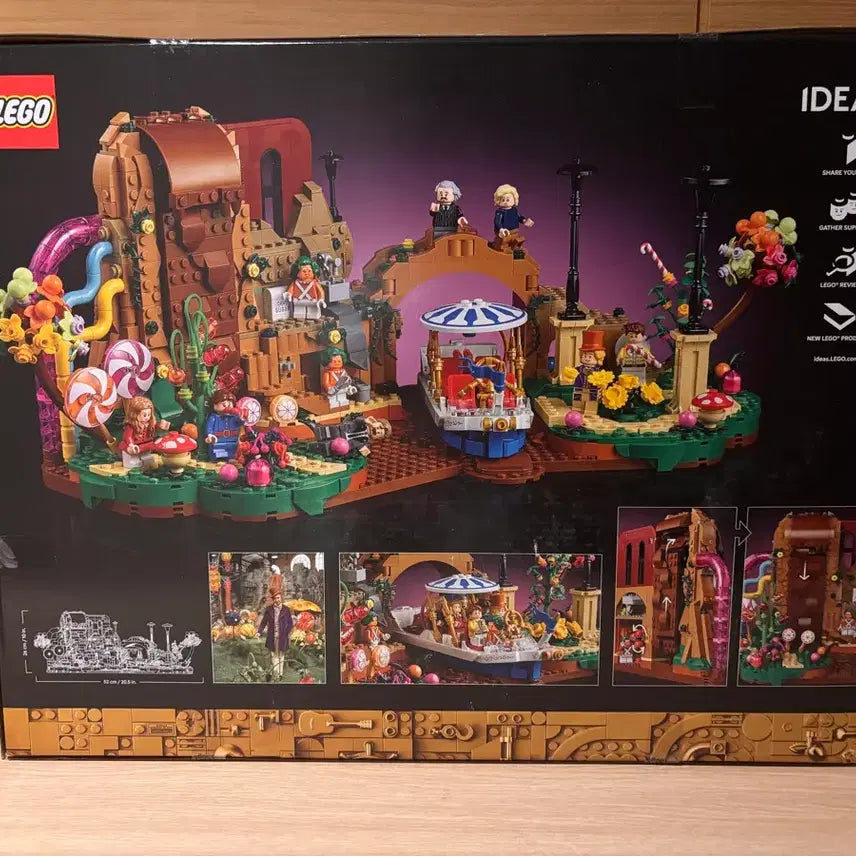 [BUNJANG] LEGO Ideas Willy Wonka Chocolate Factory 21360 Building Set / [새상품] 레고 윌리웡카 초콜릿 공장 21360