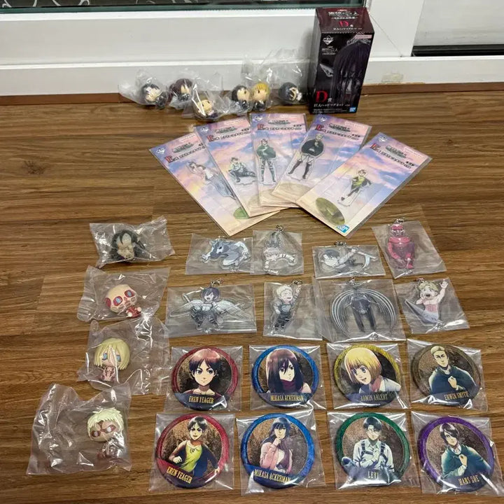 [BUNJANG] Attack on Titan Ichiban Kuji A. Colors of Our Resolve Bundle (D Prize + Lower Prizes) Sealed / [택포12/미개봉] 진격의거인 제일복권 각자의결의 D상 + 하위상 일괄