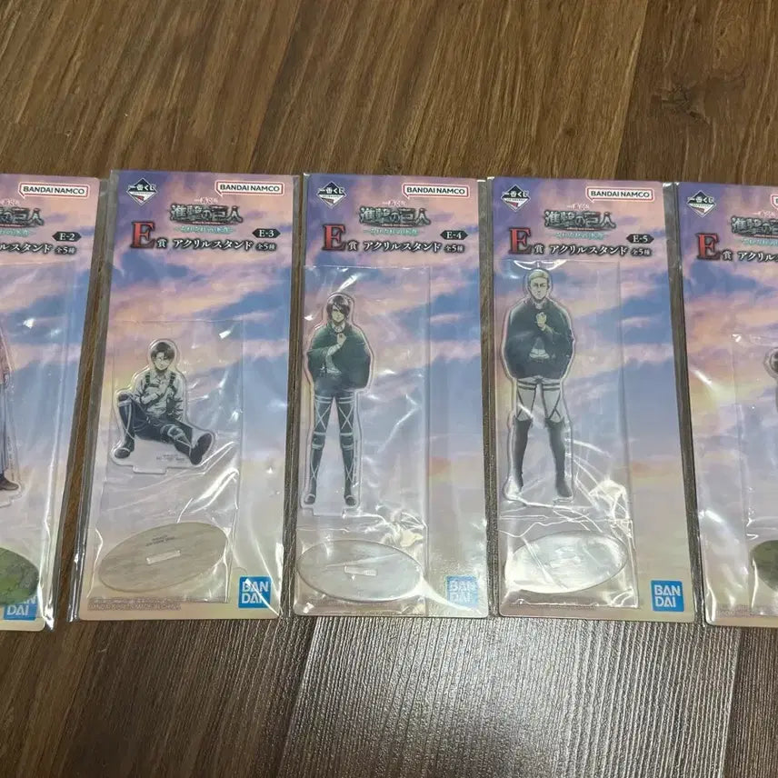 [BUNJANG] Attack on Titan Ichiban Kuji A. Colors of Our Resolve Bundle (D Prize + Lower Prizes) Sealed / [택포12/미개봉] 진격의거인 제일복권 각자의결의 D상 + 하위상 일괄