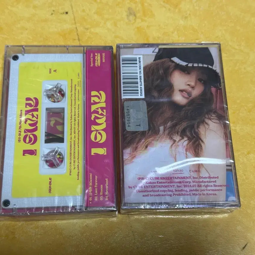 [BUNJANG] (G)I-DLE I SWAY Minnie Cassette Tape Version (Sealed) / 미개봉) (여자)아이들 I SWAY 카세트 테잎 버전 민니