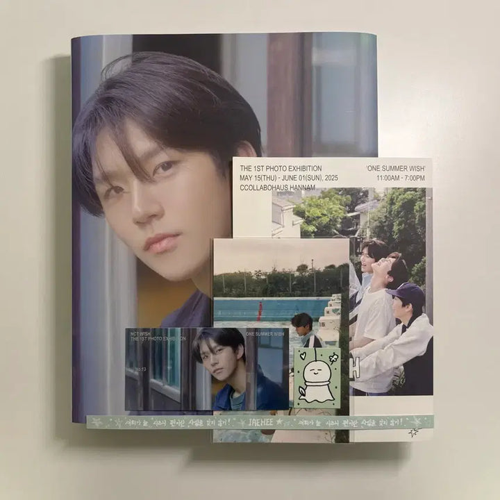 [BUNJANG] NCT WISH One Summer Wish Exhibition Photobook POB / 엔시티위시 원서머위시 여름 전시회 포토북 특전 포함
