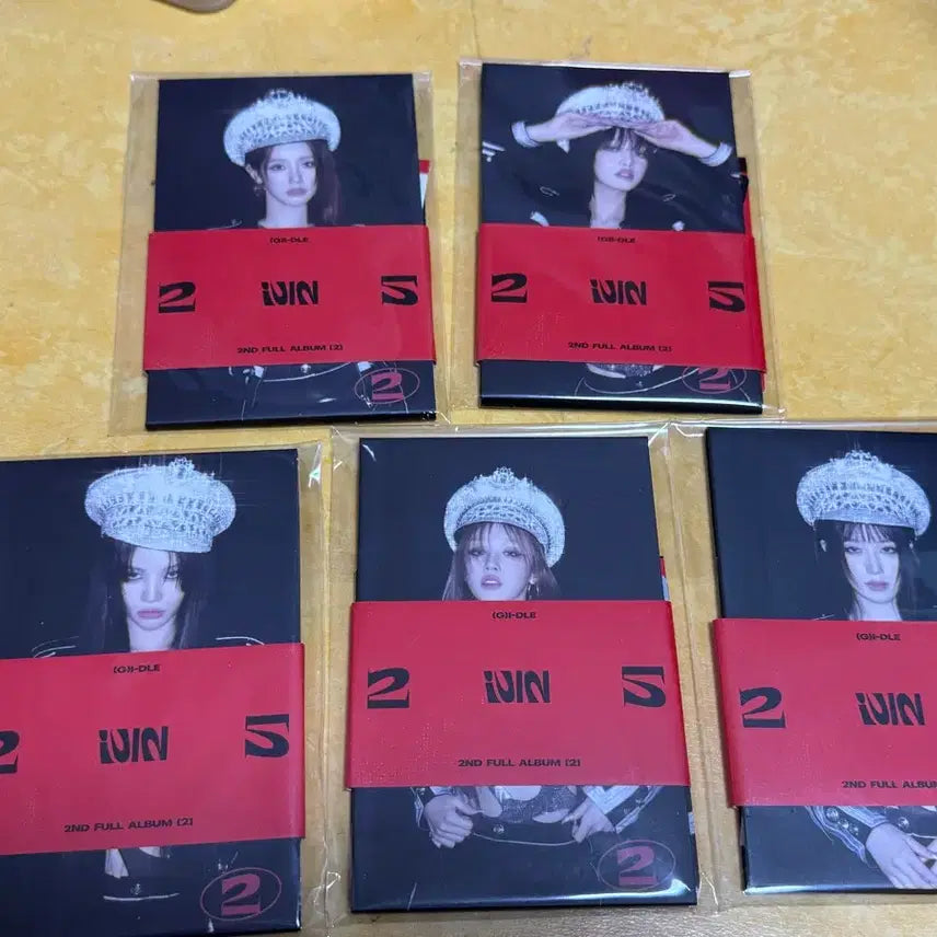 [BUNJANG] (G)I-DLE 2nd Mini Album [2] Bundle Set (Sealed) / 미개봉) (여자)아이들 2 미니앨범 [2] 세트