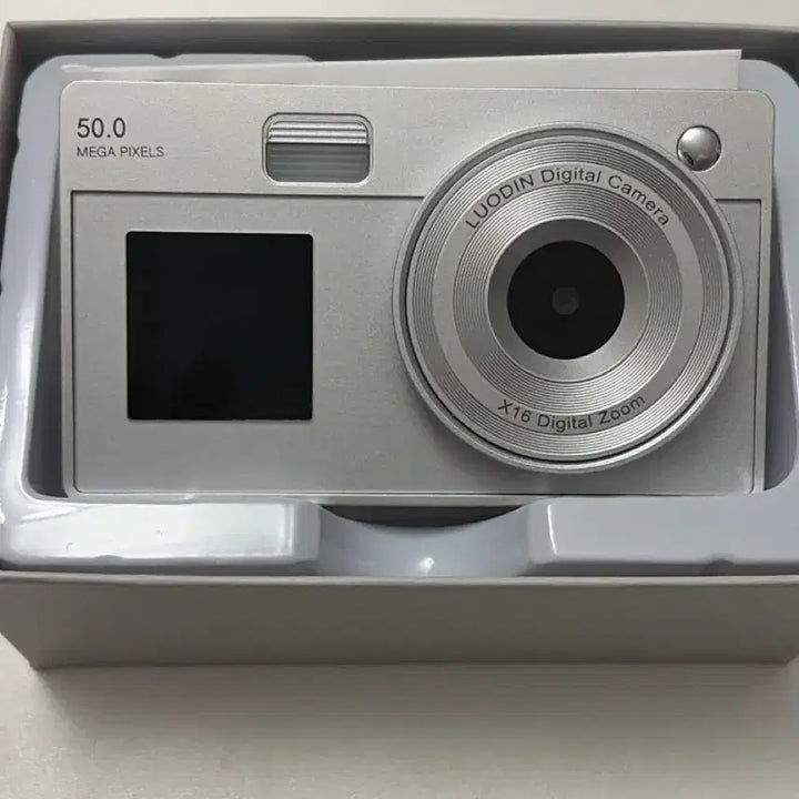 [BUNJANG] Luodin 50MP Digital Camera - Silver / LUODIN 50MP 디지털 카메라 실버