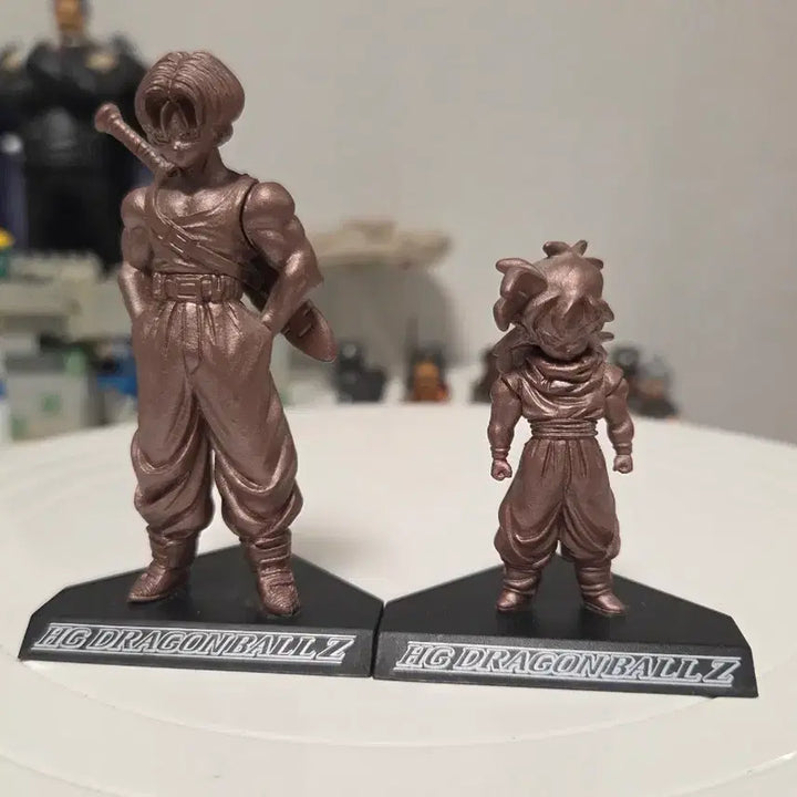 [BUNJANG] HG Dragon Ball Z Trunks &amp; Son Gohan Bronze Version 2 Figures (No Box) / HG 드래곤볼Z 트랭크스,손오반 2종(노박스)