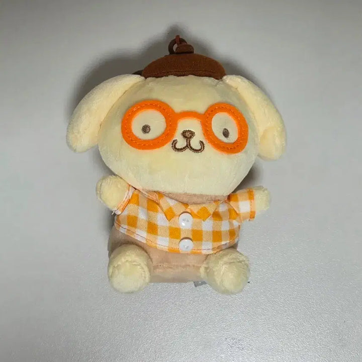 [BUNJANG] Sanrio Pom Pom Purin Nerd Bag Charm (New) / (정품 새상품) 폼폼푸린 너드 가방걸이