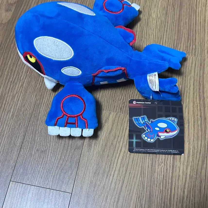 [BUNJANG] Pokemon Center Kyogre Plush / 포켓몬스터 가이오가 인형 포켓몬센터 태그 O