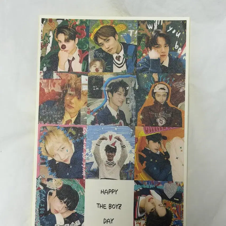 [BUNJANG] The Boyz Christmas Sticker Set / 더보이즈 크리스마씨 스티커 비공굿