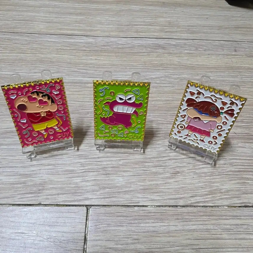 [SOLD OUT] 짱구는 못말려 짱구 캐릭터 액자 피규어 3종 세트