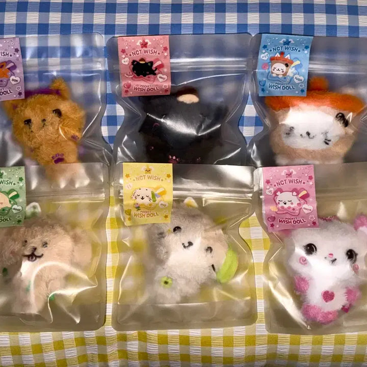 [BUNJANG] NCT WISH Pocket Wish Doll Bundle Set (Sealed) / 엔시티위시 포켓위시돌 시오닝쿠리버블냥댕트리버룐룐팡이 위시니니엔시티팝업