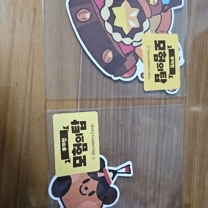 [BUNJANG] Cookie Run Adventure Tower Sticker Set &amp; Headband / 지스타 쿠키런 모험의탑 스티커 2종,  머리띠