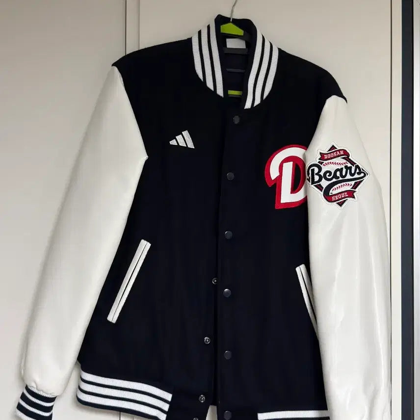 [BUNJANG] Adidas Doosan Bears Authentic Baseball Jacket / 아디다스 두산 어센틱 베이스볼 자켓