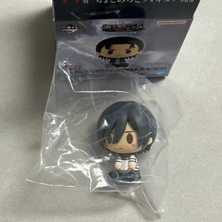 [BUNJANG] Ichiban Kuji Attack on Titan Mikasa Chocolonco Figure - Prize H / 제일복권 진격의 거인 H상 초코노코 미카사