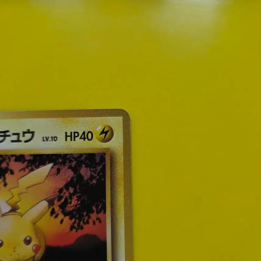 [BUNJANG] Pokemon Card 1996 Matisse Pikachu Red Sunset Japanese Edition 1st Edition / 포켓몬카드 1996 마티스 붉은노을 피카츄  일판5