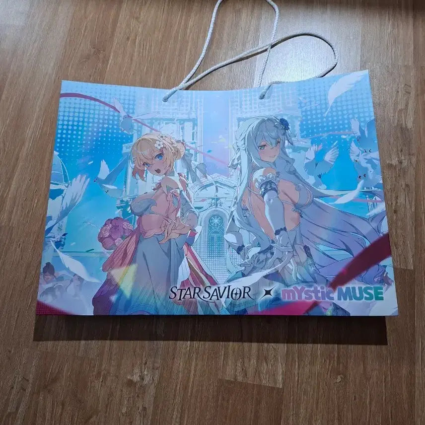 [BUNJANG] StarSavior x Mystic Muse Collaboration Shopping Bag / 일러스타 페스 스타세이비어X미스틱뮤즈 콜라보 쇼핑백
