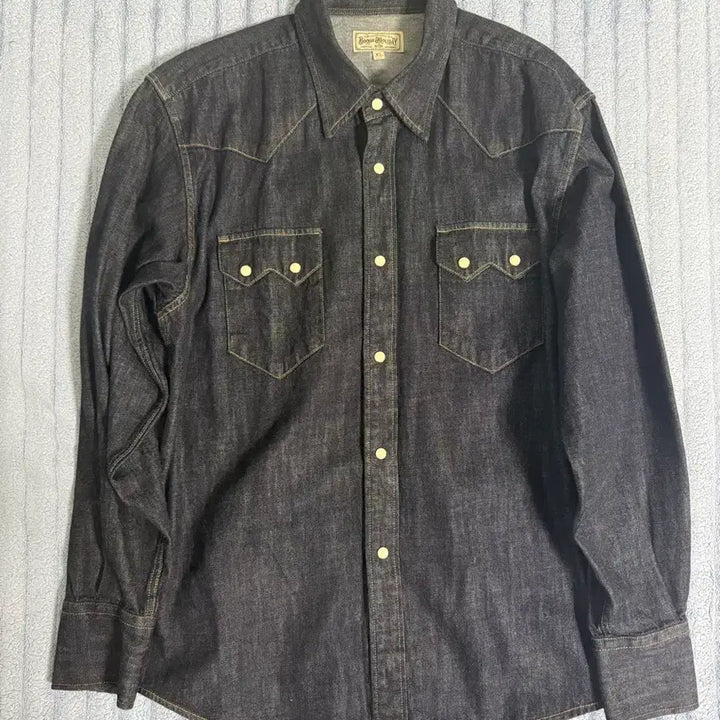 [BUNJANG] Boogie Holiday Denim Western Shirt XL / [XL] 부기홀리데이 데님 웨스턴 셔츠