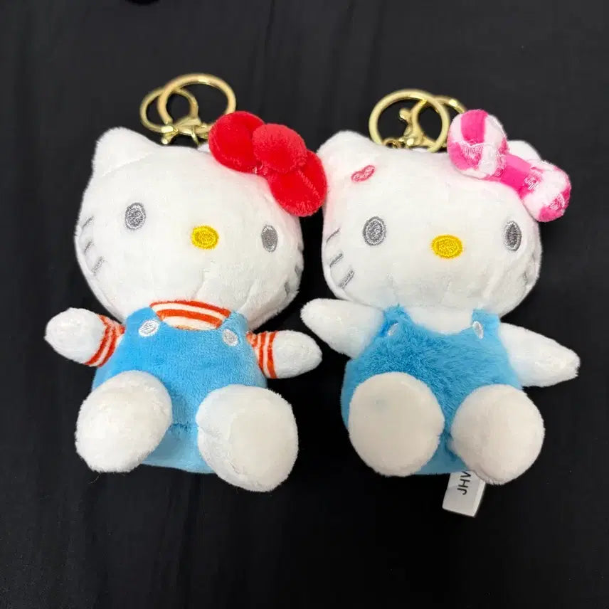 [BUNJANG] Hello Kitty Plush Charm Bundle Set / 일괄) 헬로키티 키티 뽑기 인형 키링 판매합니다.