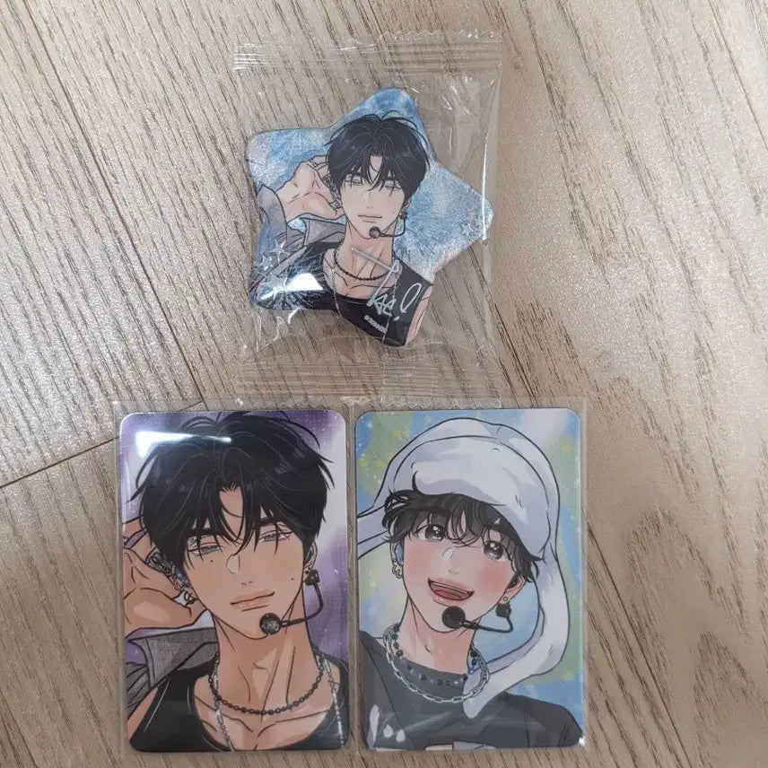 [BUNJANG] Hyangui Gyeonggye Sparkles Photocard &amp; Can Badge Bundle Set / 향의경계 스파클즈 포토카드 캔뱃지 일괄