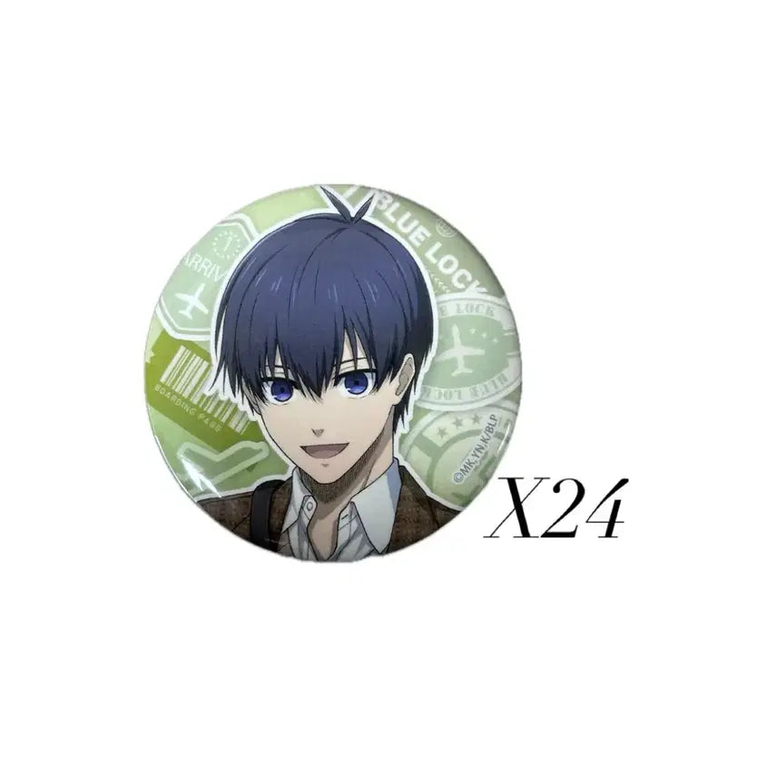 [BUNJANG] Isagi Yoichi Can Badge Bundle / 블루록 이사기 요이치 캔뱃지 이타백 이사기 대량 일괄 이사기 이타백