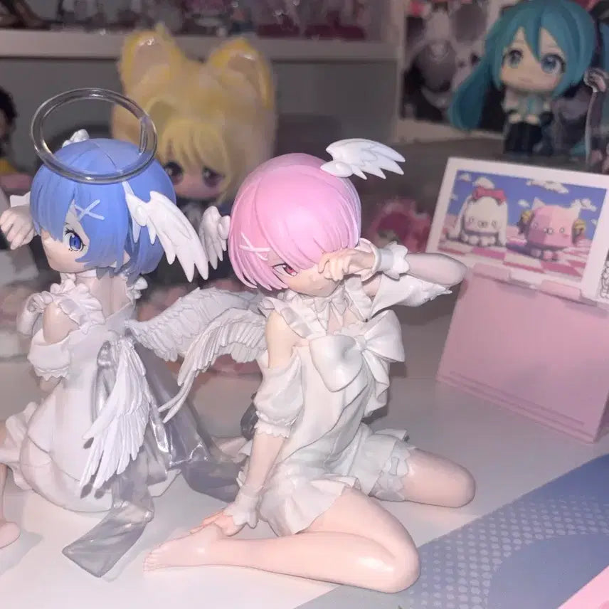 [BUNJANG] Lamb Angel Relax Time Figure / (택포) 람 엔젤 천사 릴렉스타임 피규어 판매