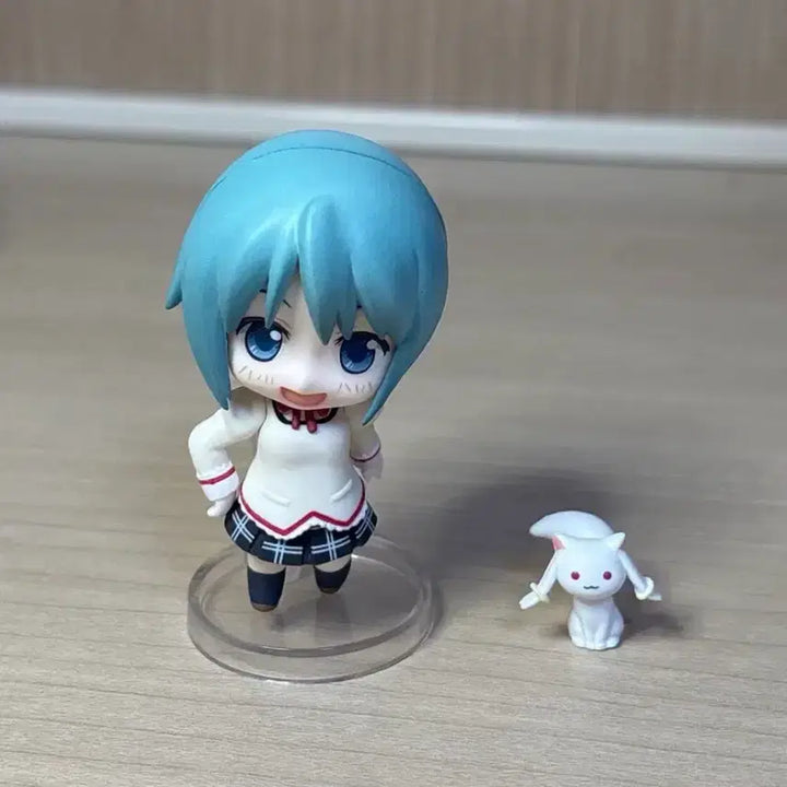 [BUNJANG] Madoka Magica Sayaka Miki Nendoroid Mini Figure / 마마마 미키 사야카 교복 푸치 넨도로이드 미니 피규어 굿즈 미소녀 피규어