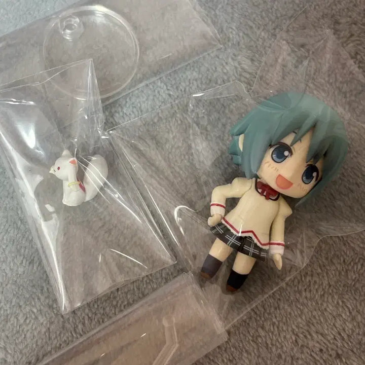 [BUNJANG] Madoka Magica Sayaka Miki Nendoroid Mini Figure / 마마마 미키 사야카 교복 푸치 넨도로이드 미니 피규어 굿즈 미소녀 피규어
