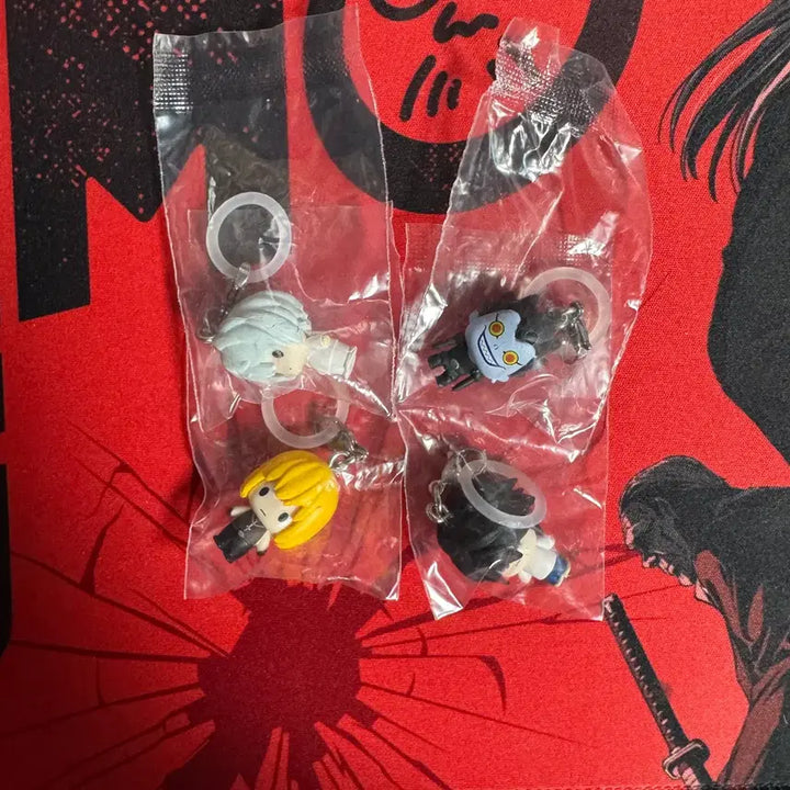 [BUNJANG] Death Note Sign Set (Ryuk, L) - 4 Types Bundle / 데스노트 메지루시 4종 일괄-2